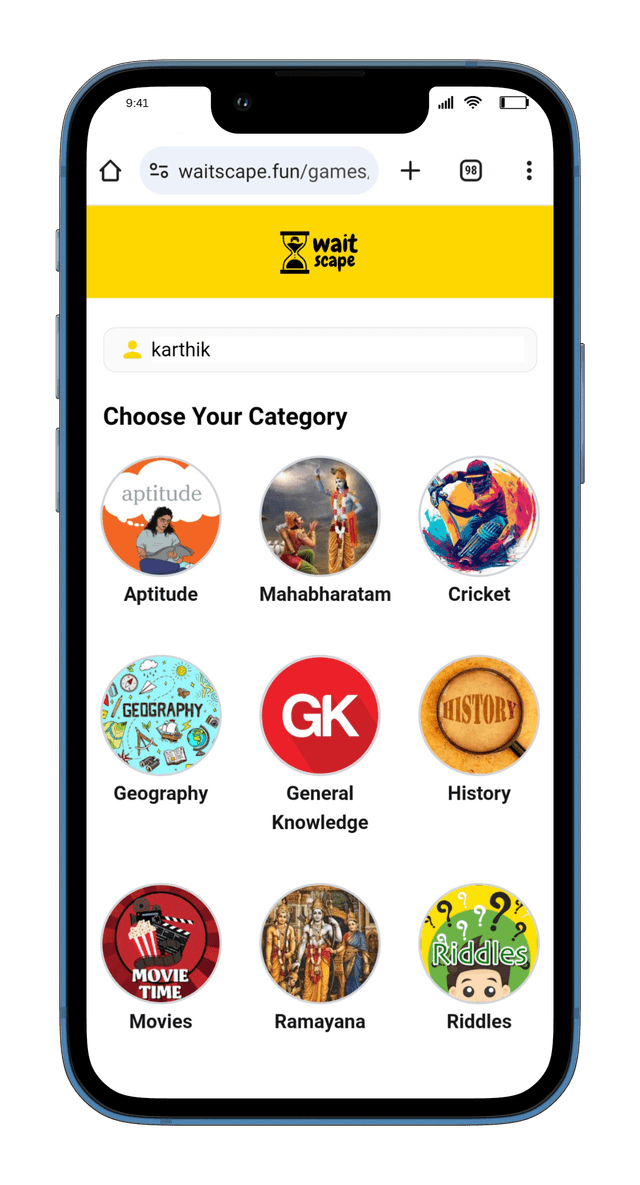 Track audience activities interface